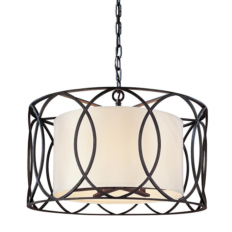 Sausalito 25 Inch Chandelier by Troy Lighting