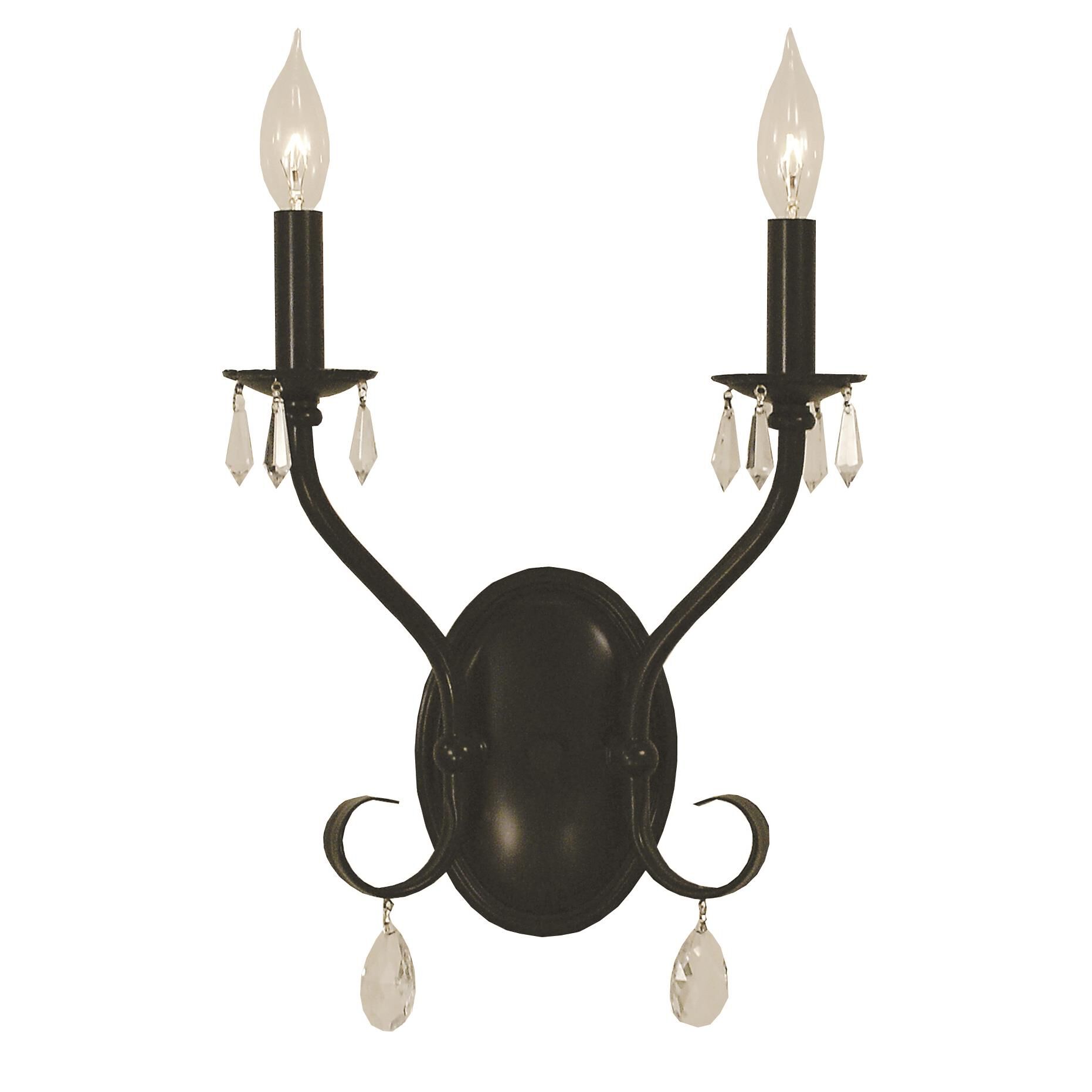 Liebestraum 17 Inch Wall Sconce by Framburg