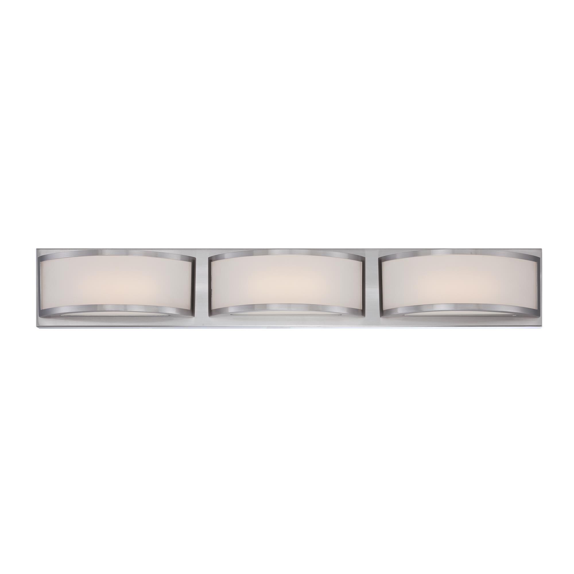 Mercer 28 Inch 3 Light LED Bath Vanity Light by Nuvo Lighting