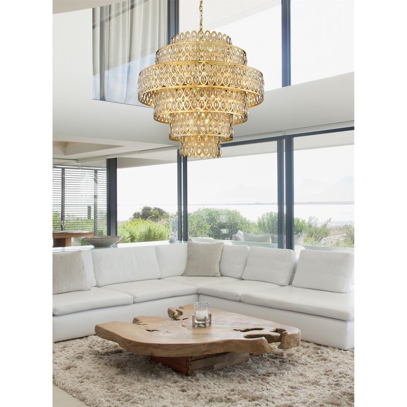 Dealey 32 Inch 17 Light Chandelier by Z-Lite