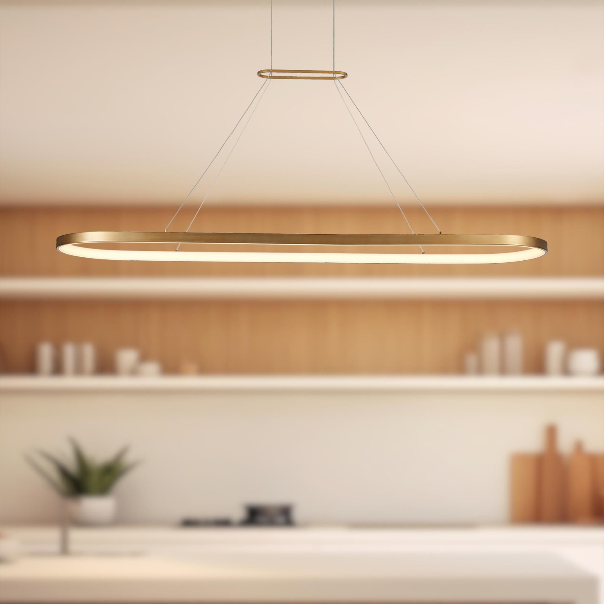 Kuzco Lighting Eerie 59 Inch LED Linear Suspension Light