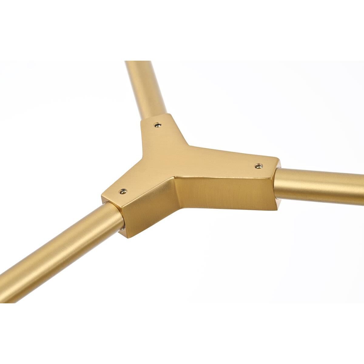 Shown in Gold  finish and RC Clear crystal and Clear glass