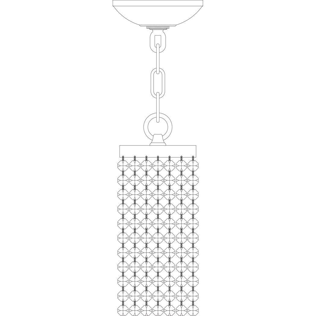 Princessa 4 Inch Mini Pendant by Framburg