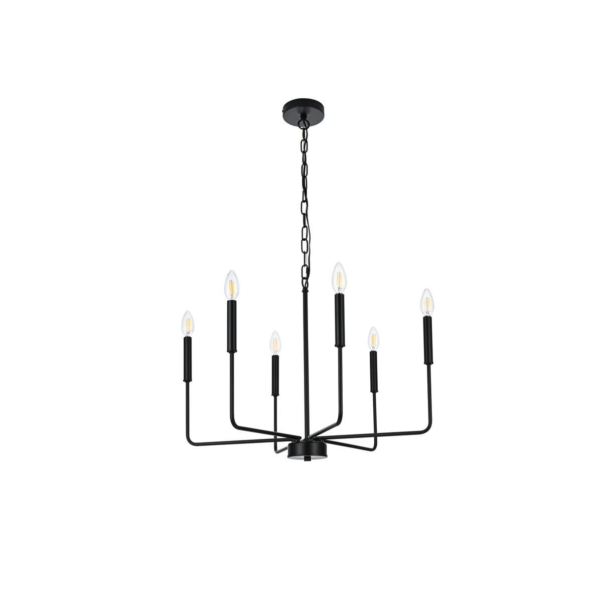 Willa 26 Inch Chandelier by Elegant Lighting