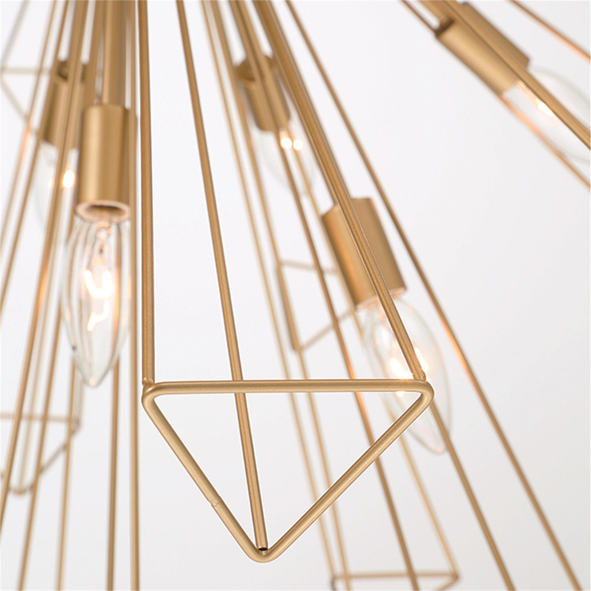 Shown in Gold finish
