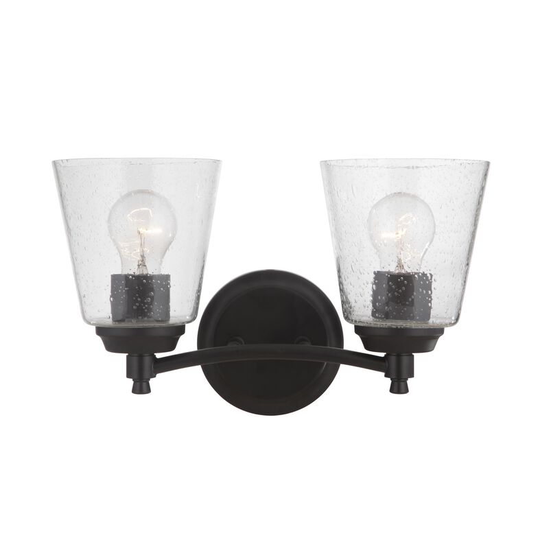 Tyler 14 Inch 2 Light Bath Vanity Light by Craftmade