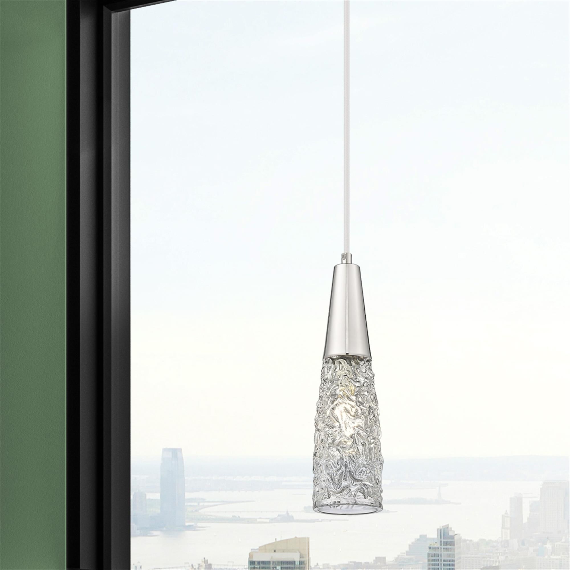 Shown in Polished Nickel finish