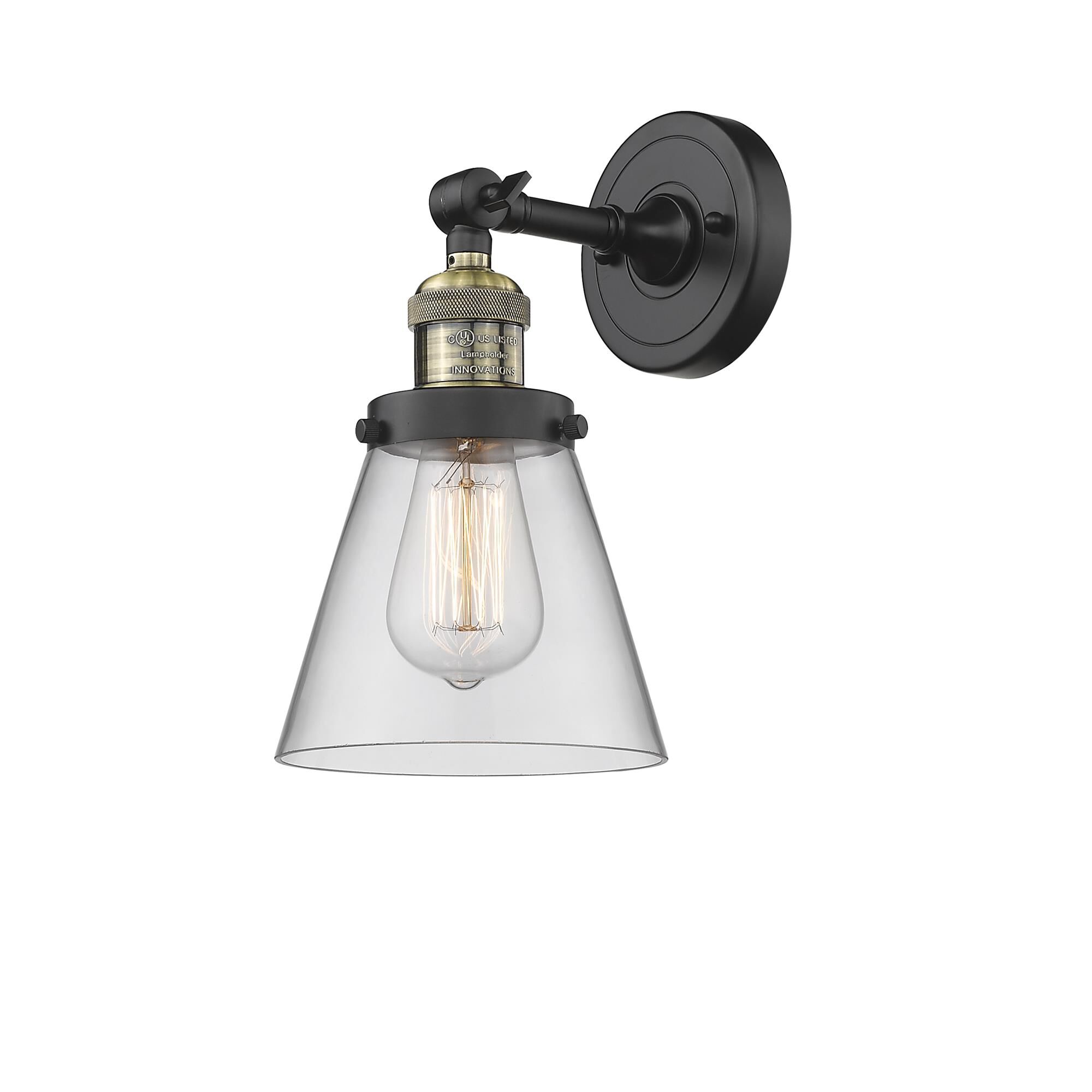 Bruno Marashlian Small Cone 10 Inch Wall Sconce by Innovations Lighting