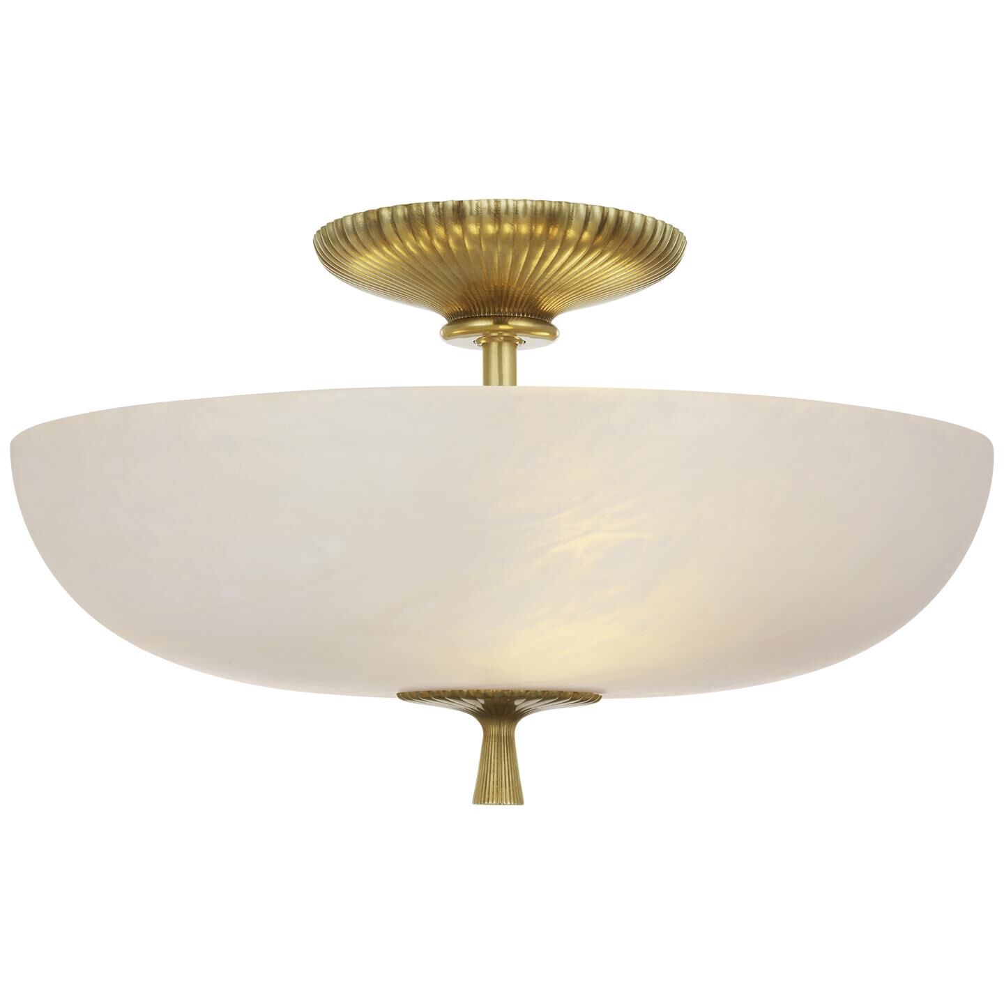 Pascal Aerin 14 Inch Flush Mount by Visual Comfort Signature Collection