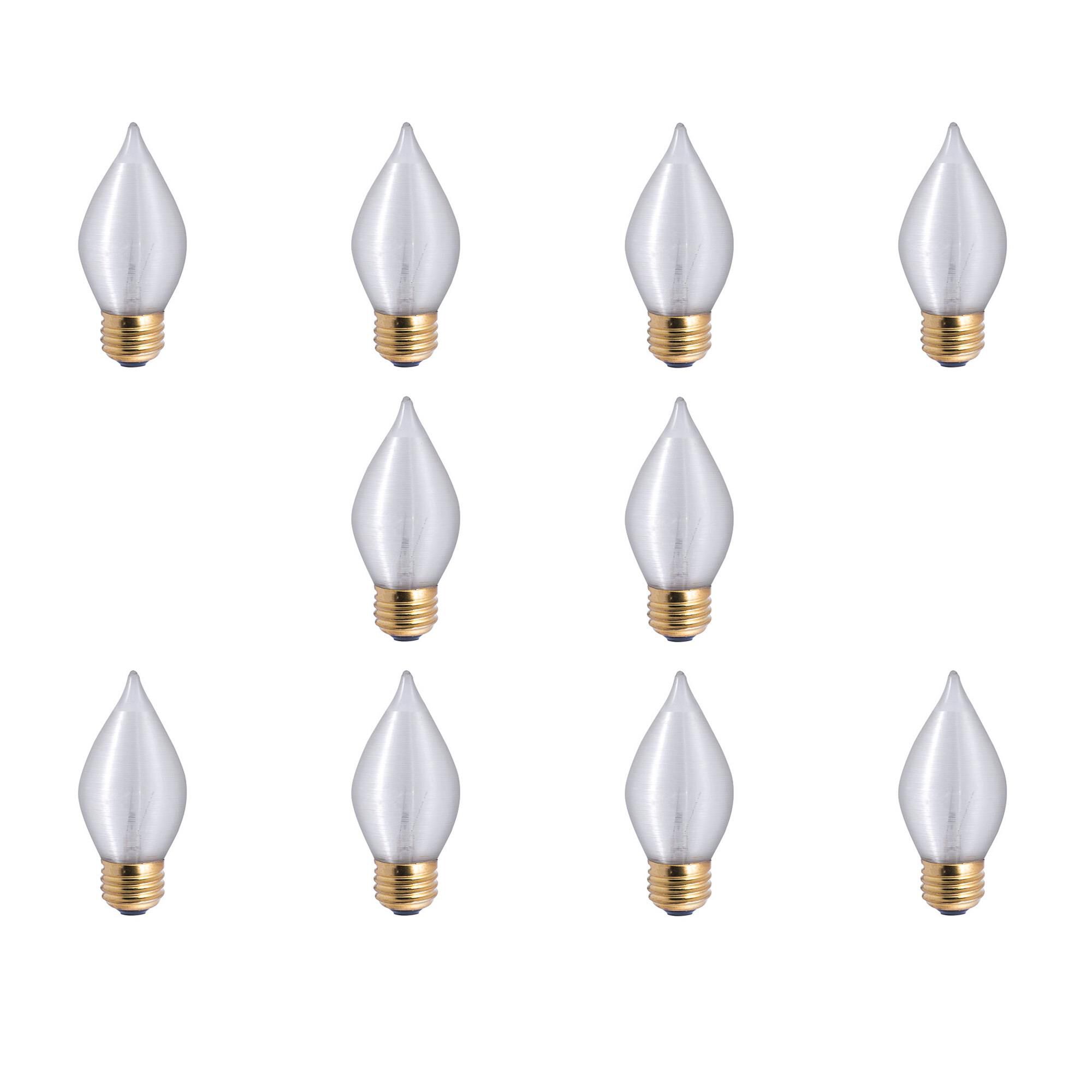 25 Watt 0K C15 Incandescent Light Bulb,