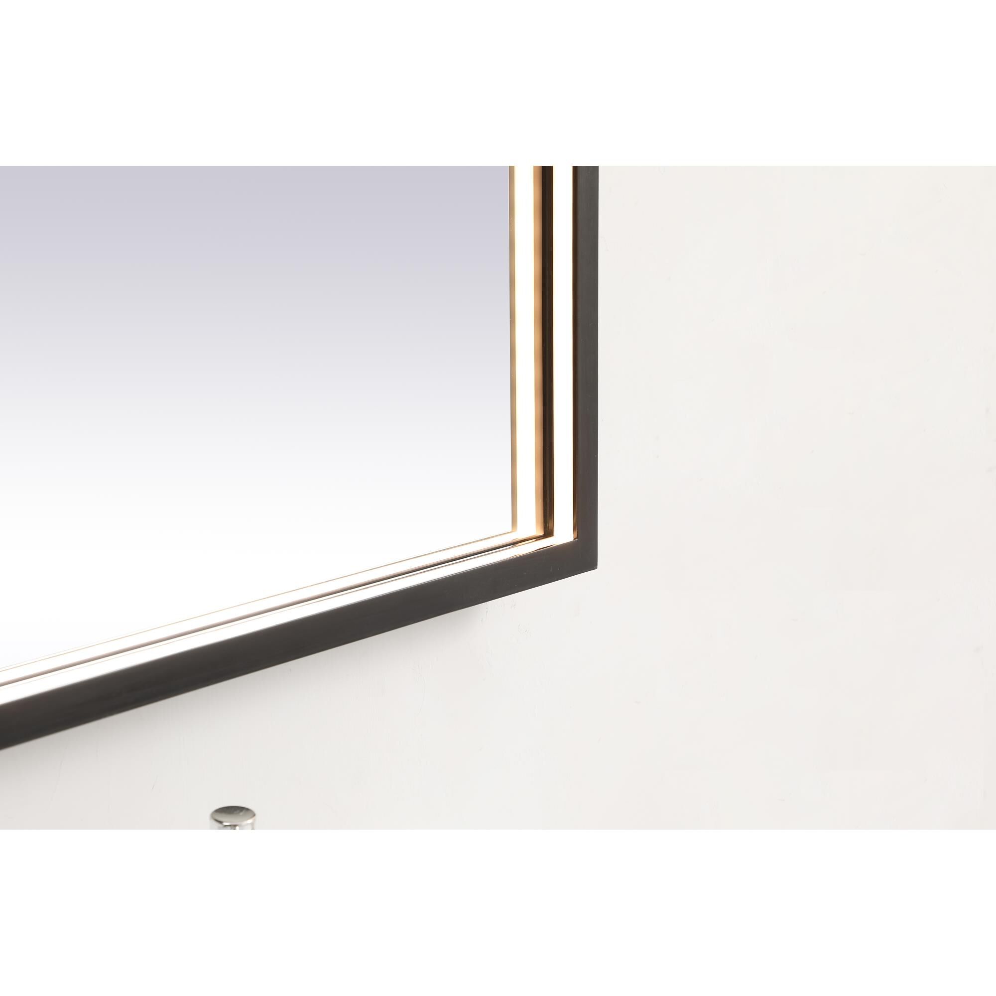 Pier LED Lighted Mirror by Elegant Decor