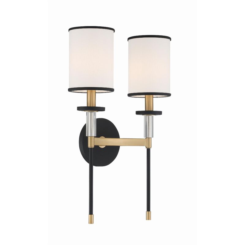 Hatfield 18 Inch Wall Sconce by Crystorama
