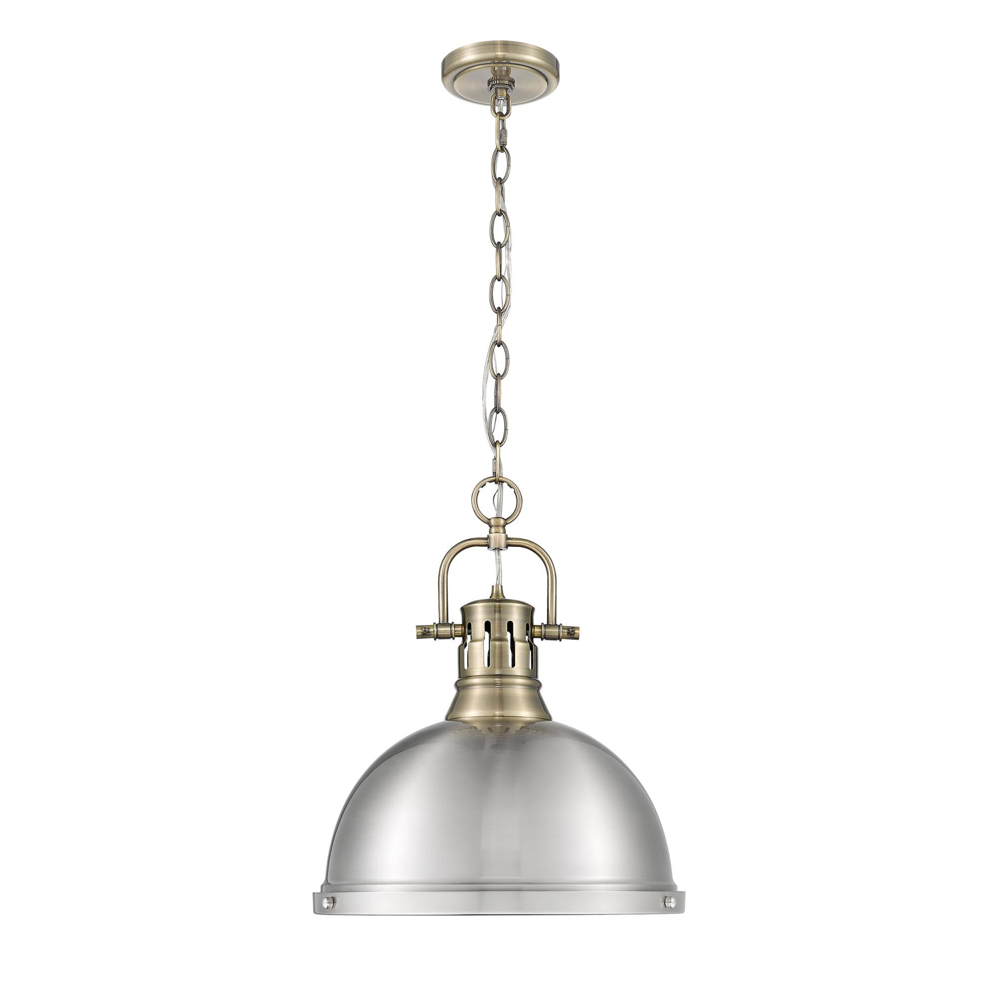 Duncan 14 Inch Large Pendant by Golden Lighting