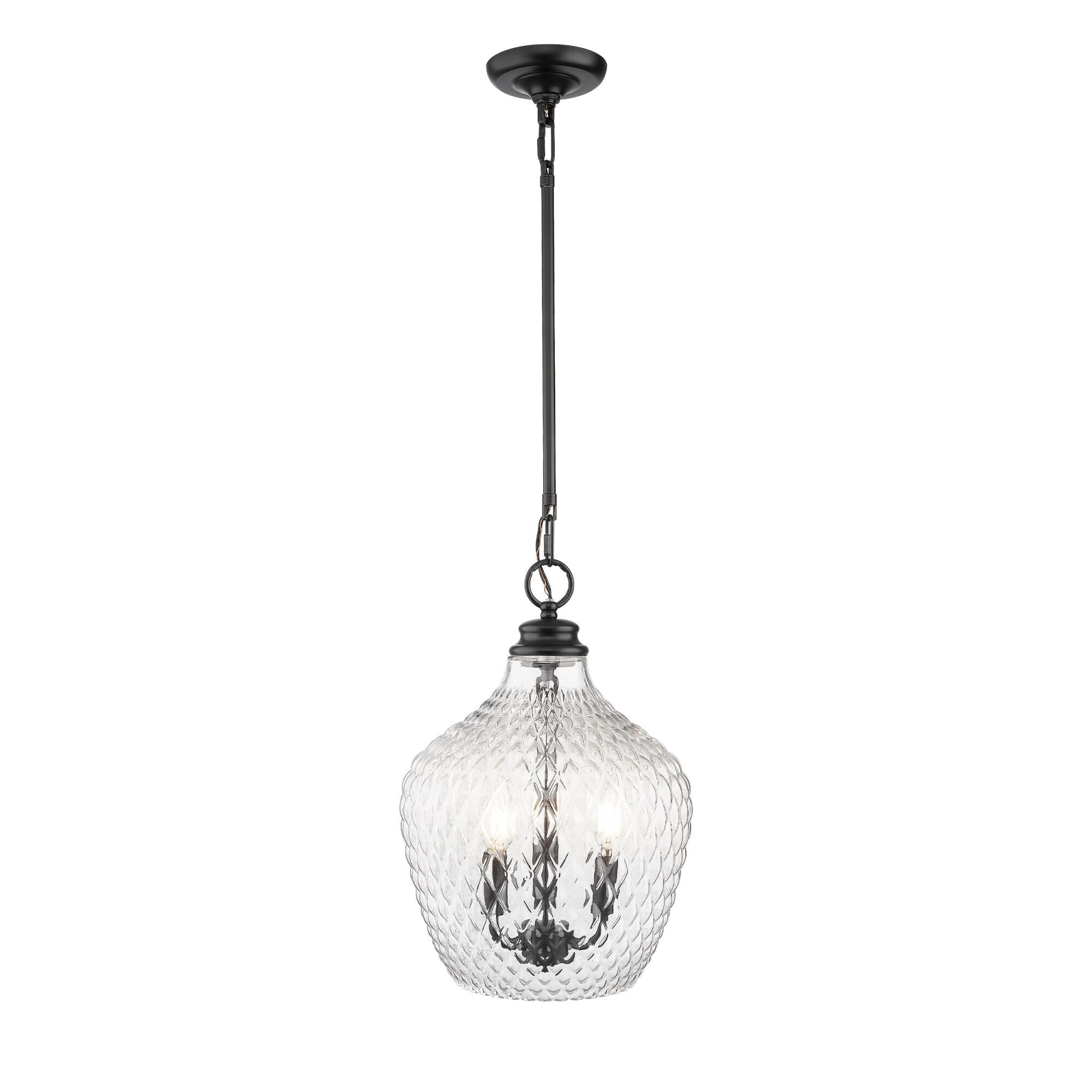 Adeline 11 Inch Mini Pendant by Golden Lighting
