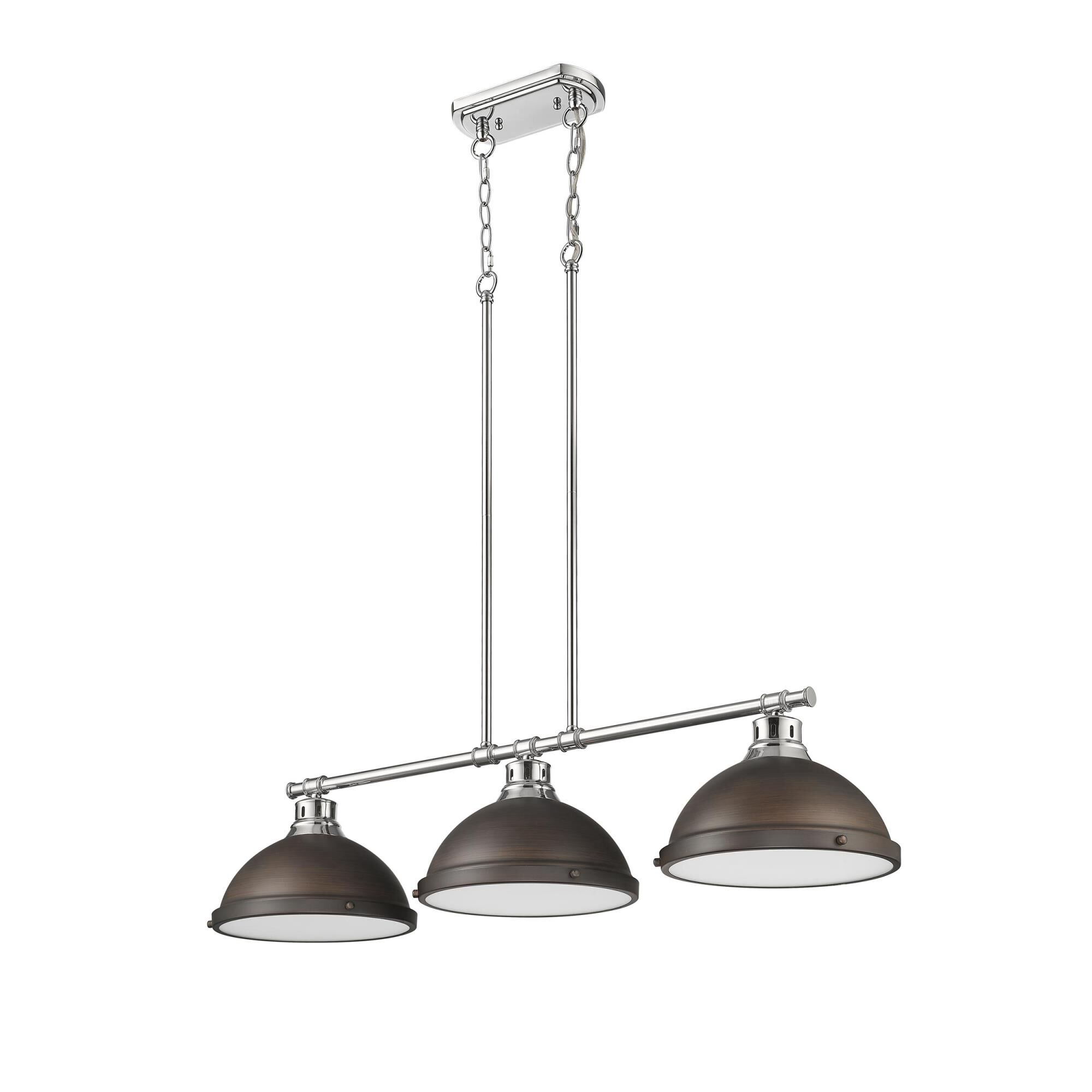 Duncan 40 Inch Linear Suspension Light by Golden Lighting
