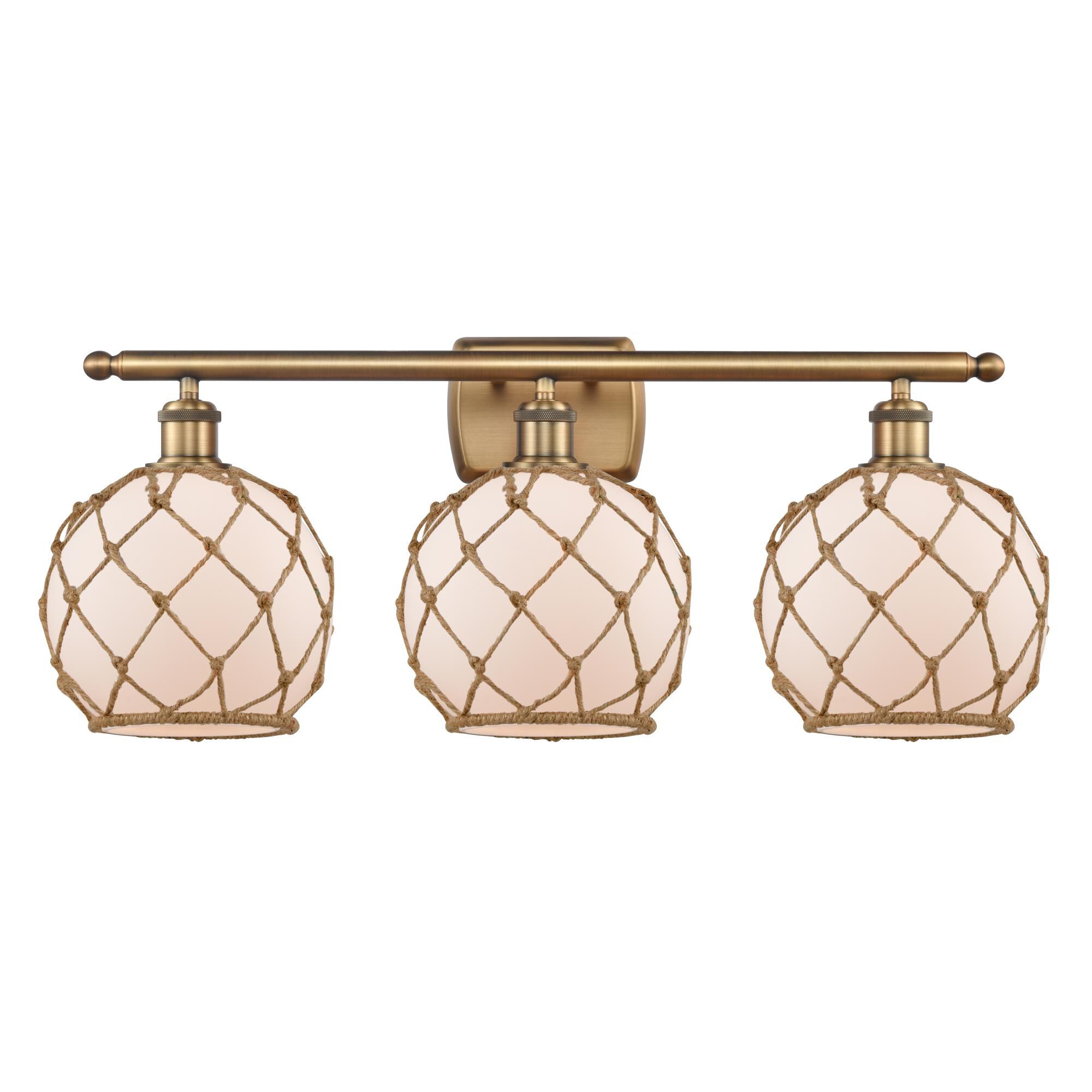 Bruno Marashlian Farmhouse Rope 28 Inch Bath Vanity Light by Innovations Lighting