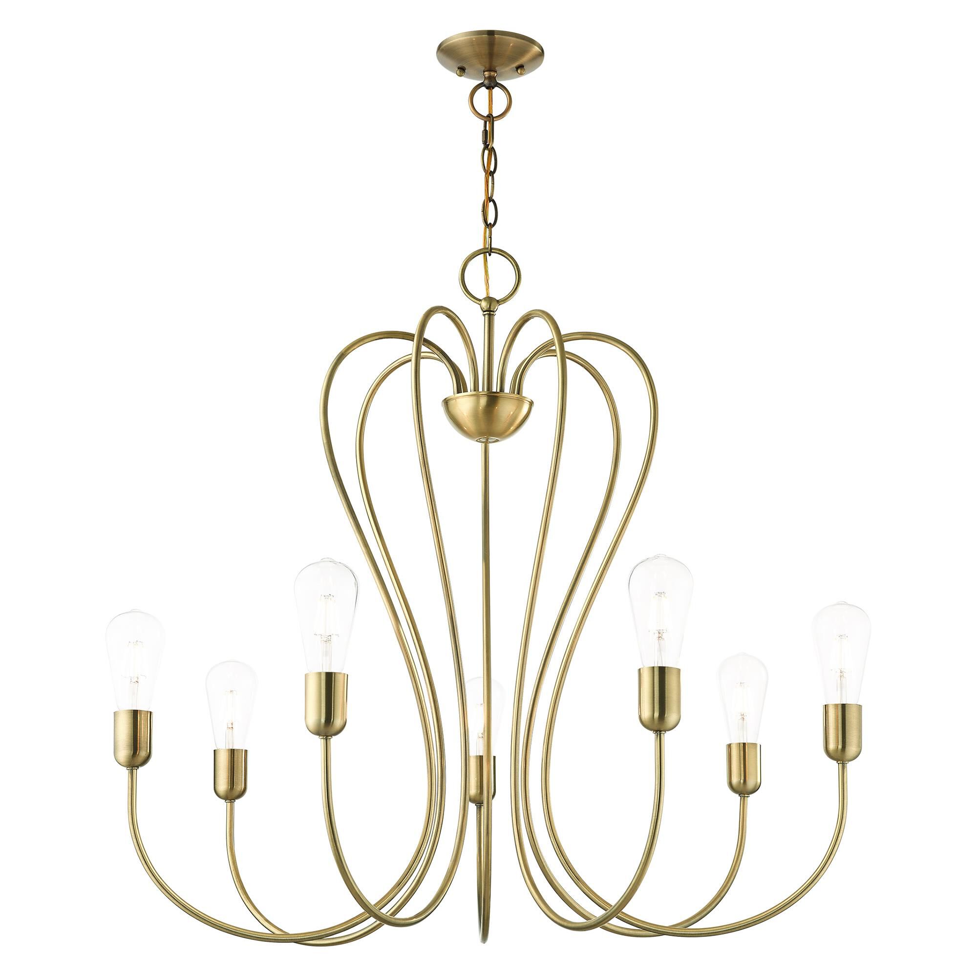 Lucerne 7 Light Chandelier by Livex Lighting