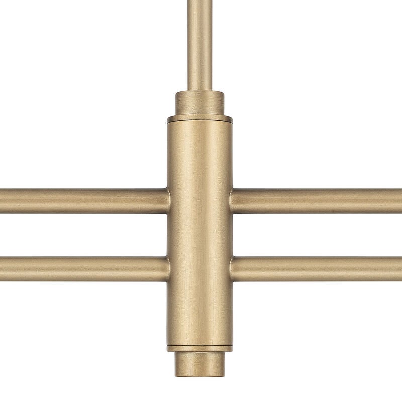 Camelia Stem Medium Linear Chandelier by Hunter Fan