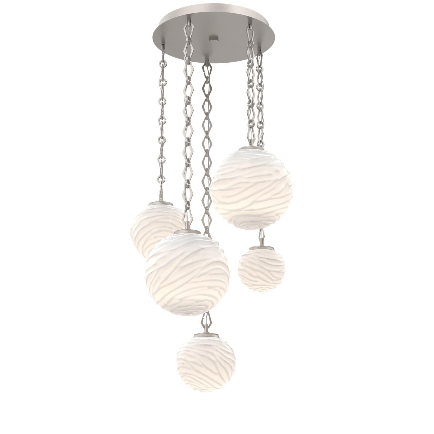 Levi Wilson Gaia 24 Inch Multi Light Pendant by Hammerton Studio