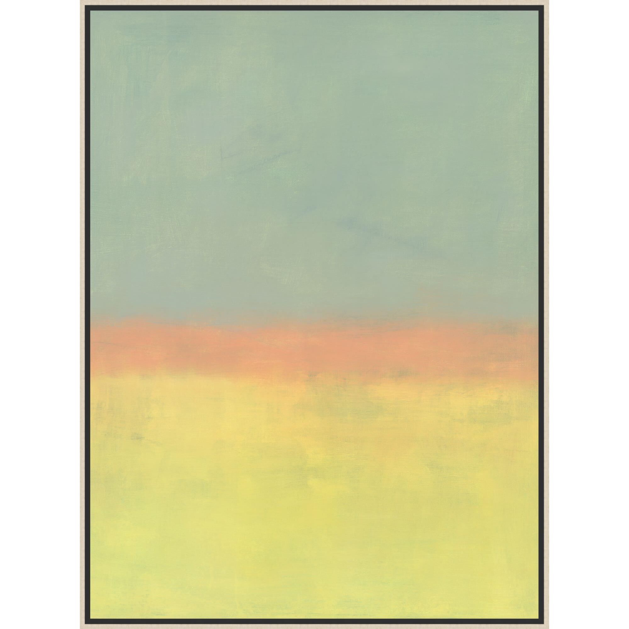 Kathleen Mccarty Yellow Sea Print by LEVEL57