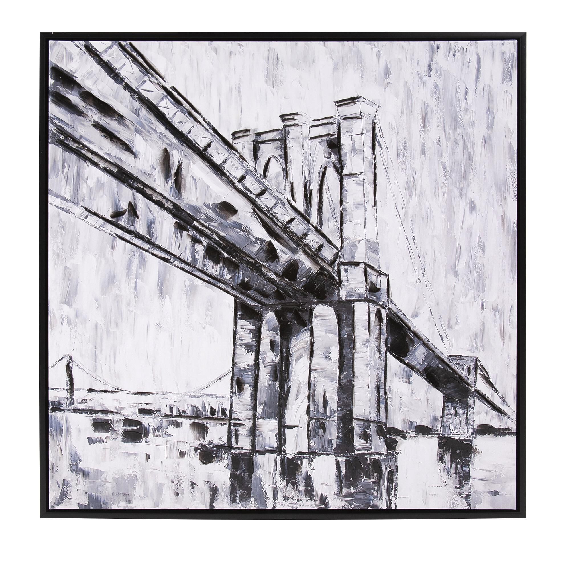 Brooklyn Bridge Wall Art Print by Howard Elliott Collection