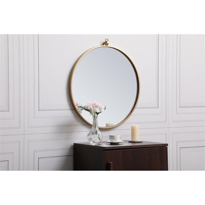 Rowan Small Decorative Mirror by Elegant Decor