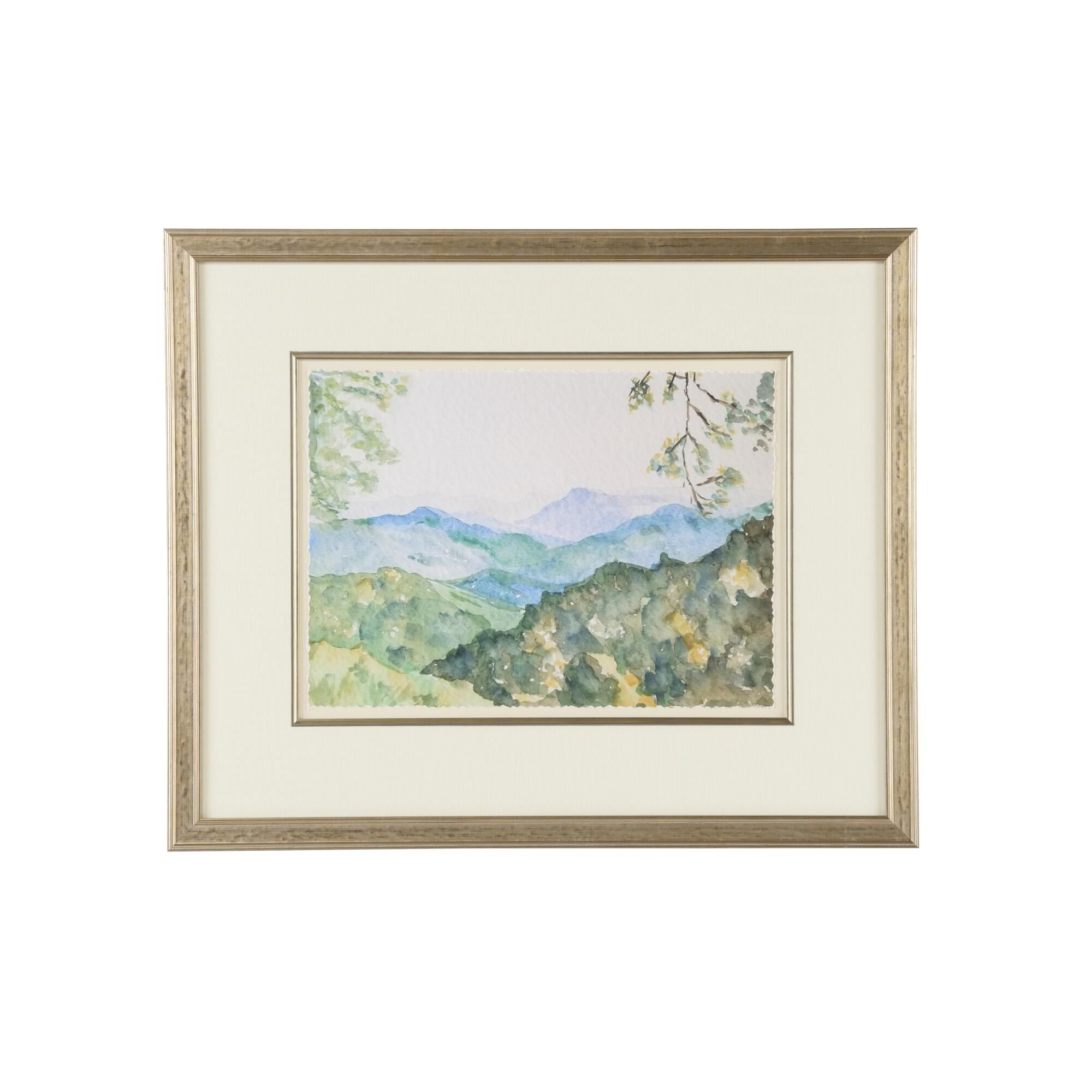 View For Grasse Print by Chelsea House