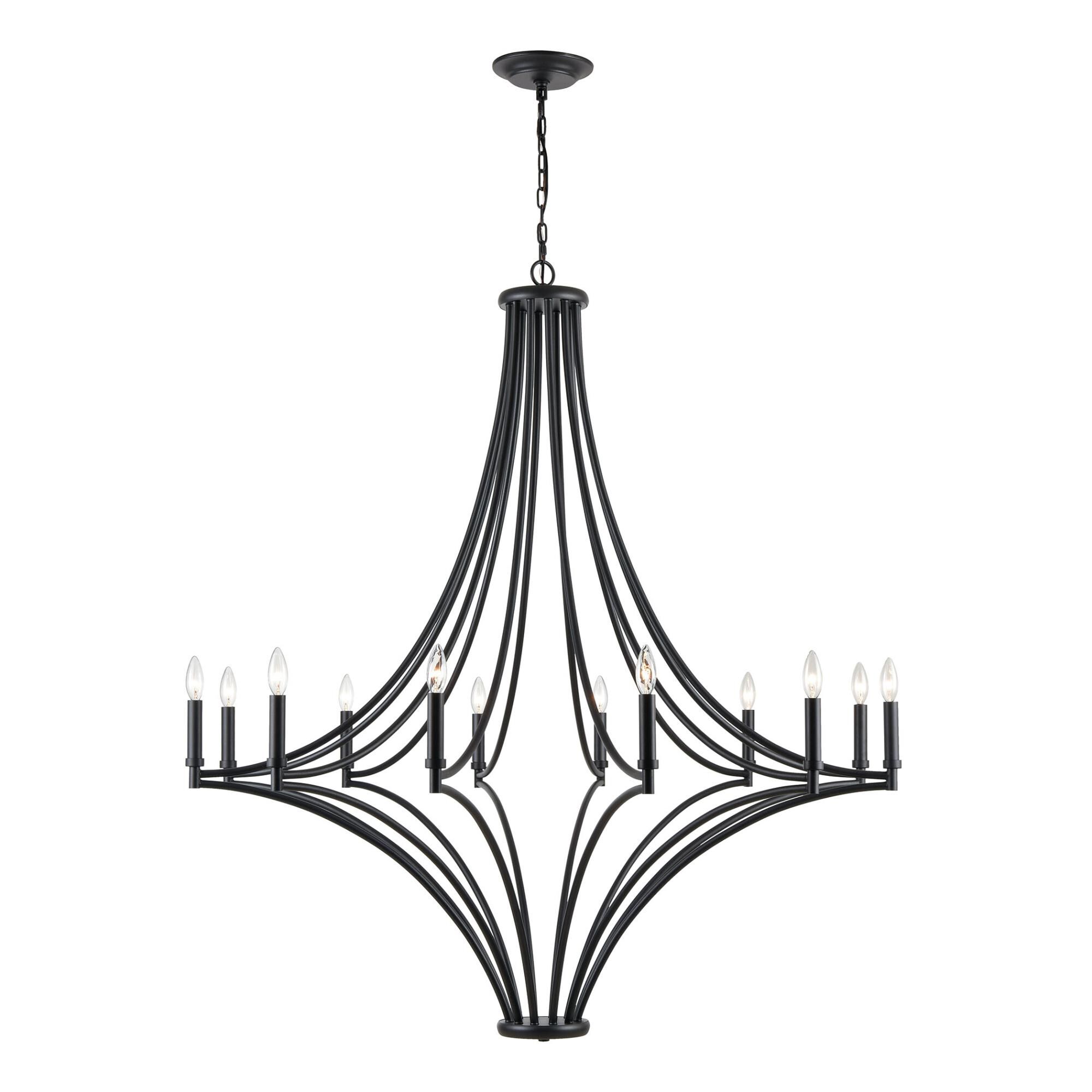 Shown in Charcoal, Candle Covers: Charcoal, Satin Brass, Satin Nickel finish