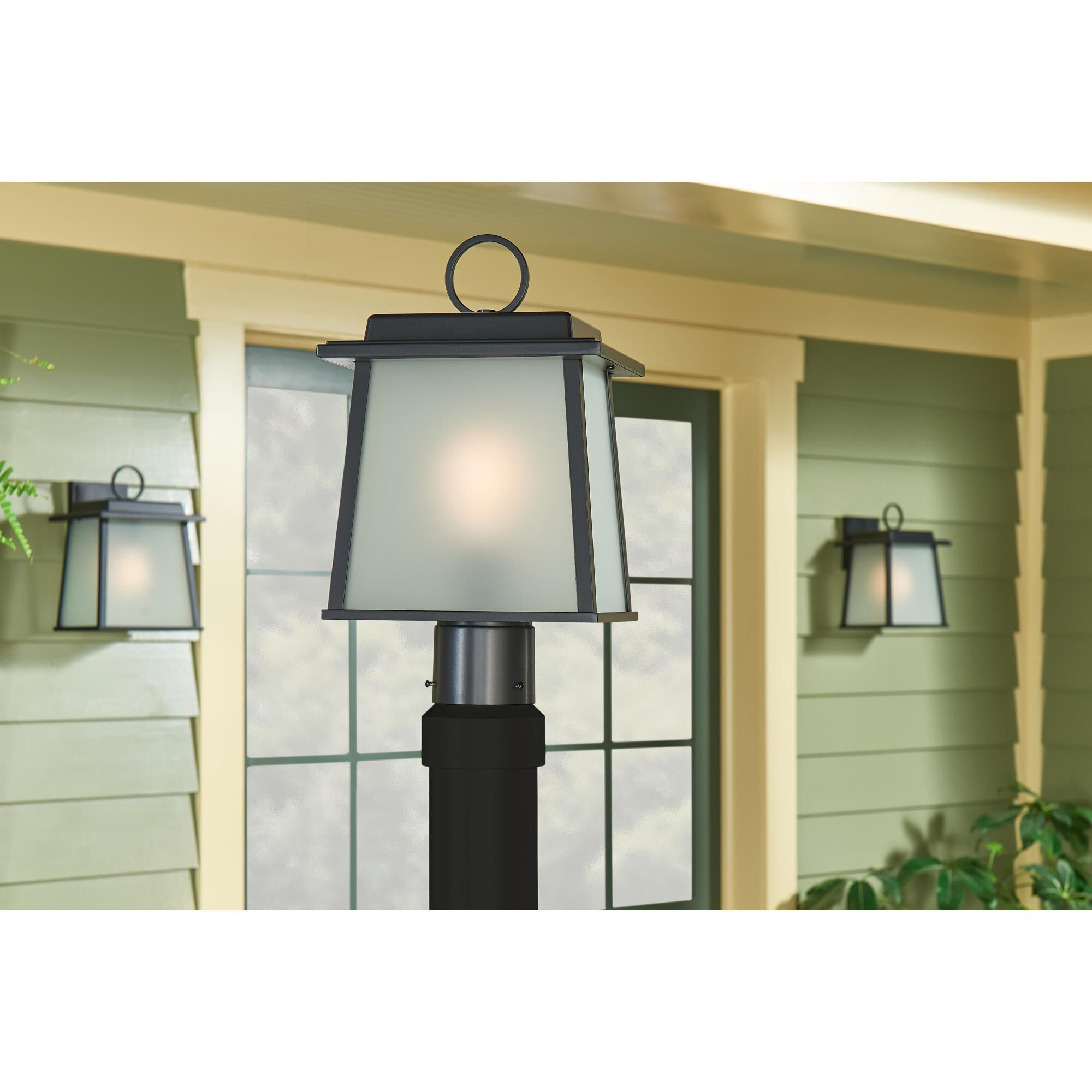 Kichler Lighting Noward 15 Inch Tall Outdoor Post Lamp