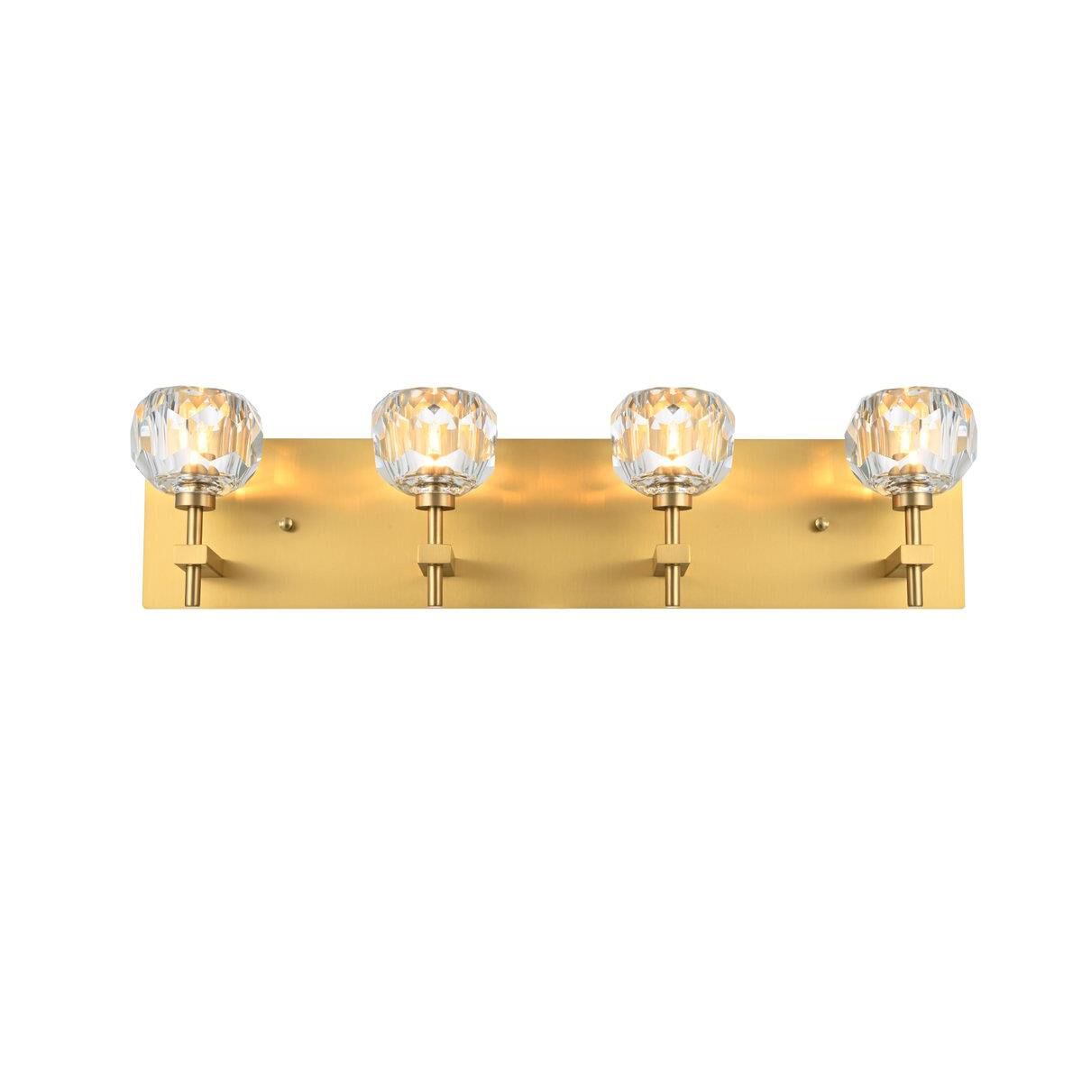 Graham 25 Inch 4 Light LED Bath Vanity Light by Elegant Lighting