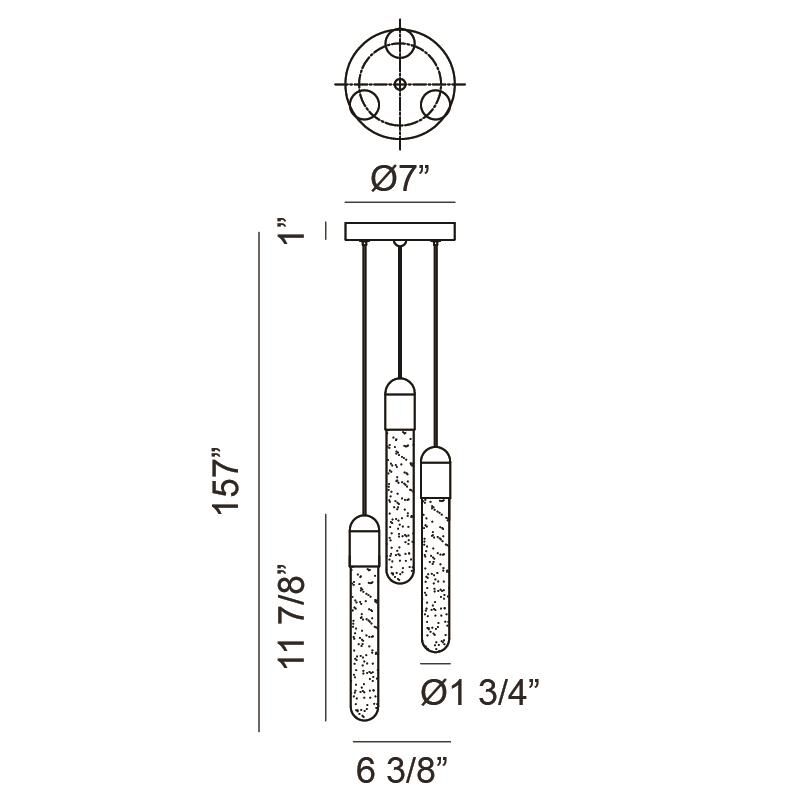 Shown in Aged Gold Brass finish