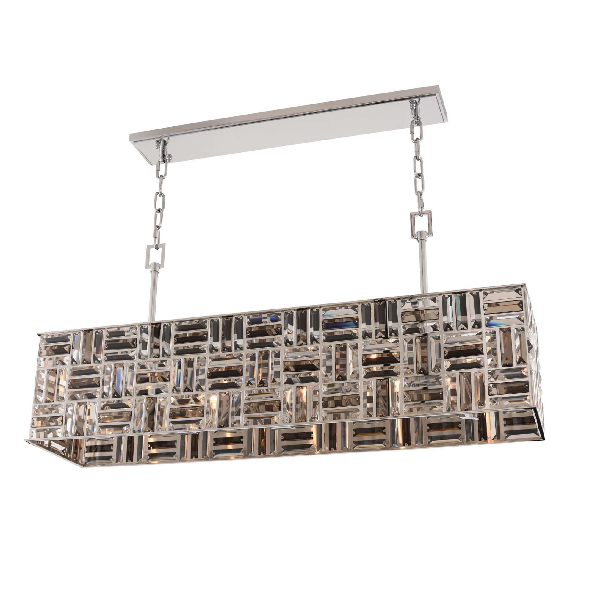 Shown in Chrome finish and Firenze Mixed crystal
