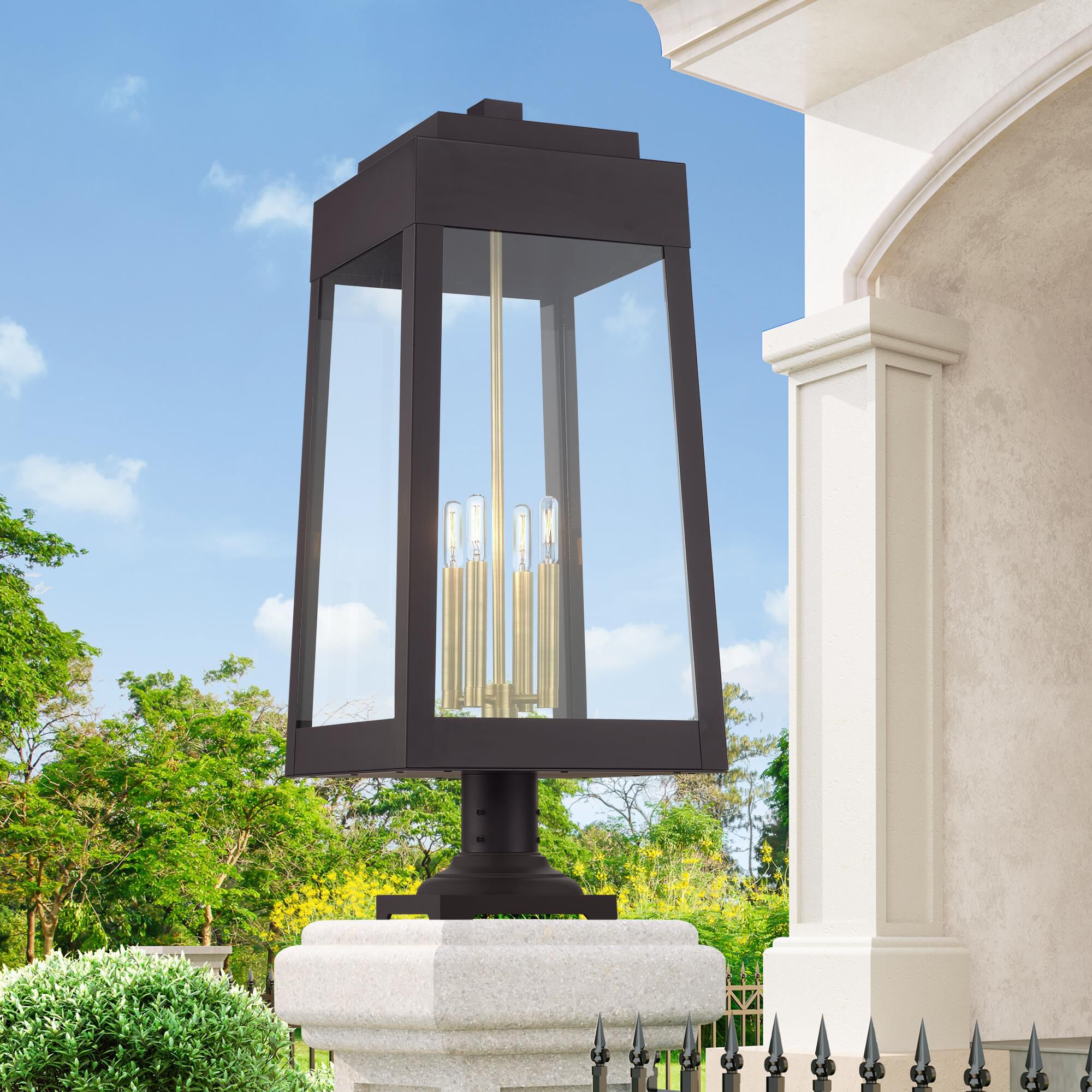 Oslo 31 Inch Outdoor Post Lamp by Livex Lighting