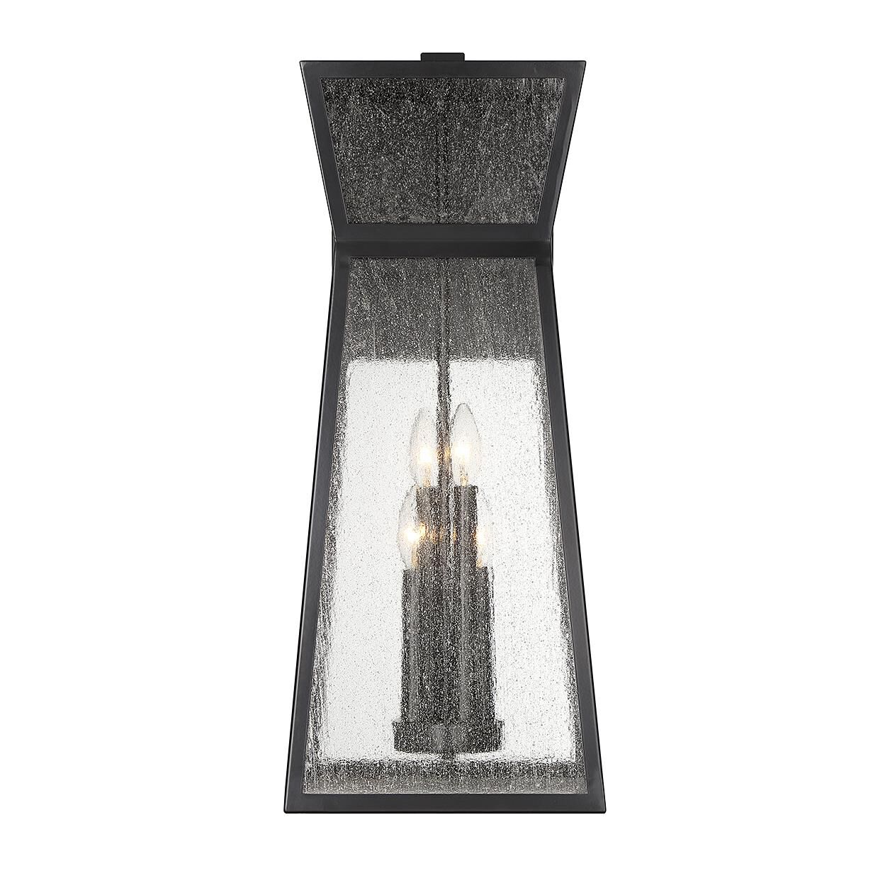 Millford 26 Inch Tall 4 Light Outdoor Wall Light by Savoy House