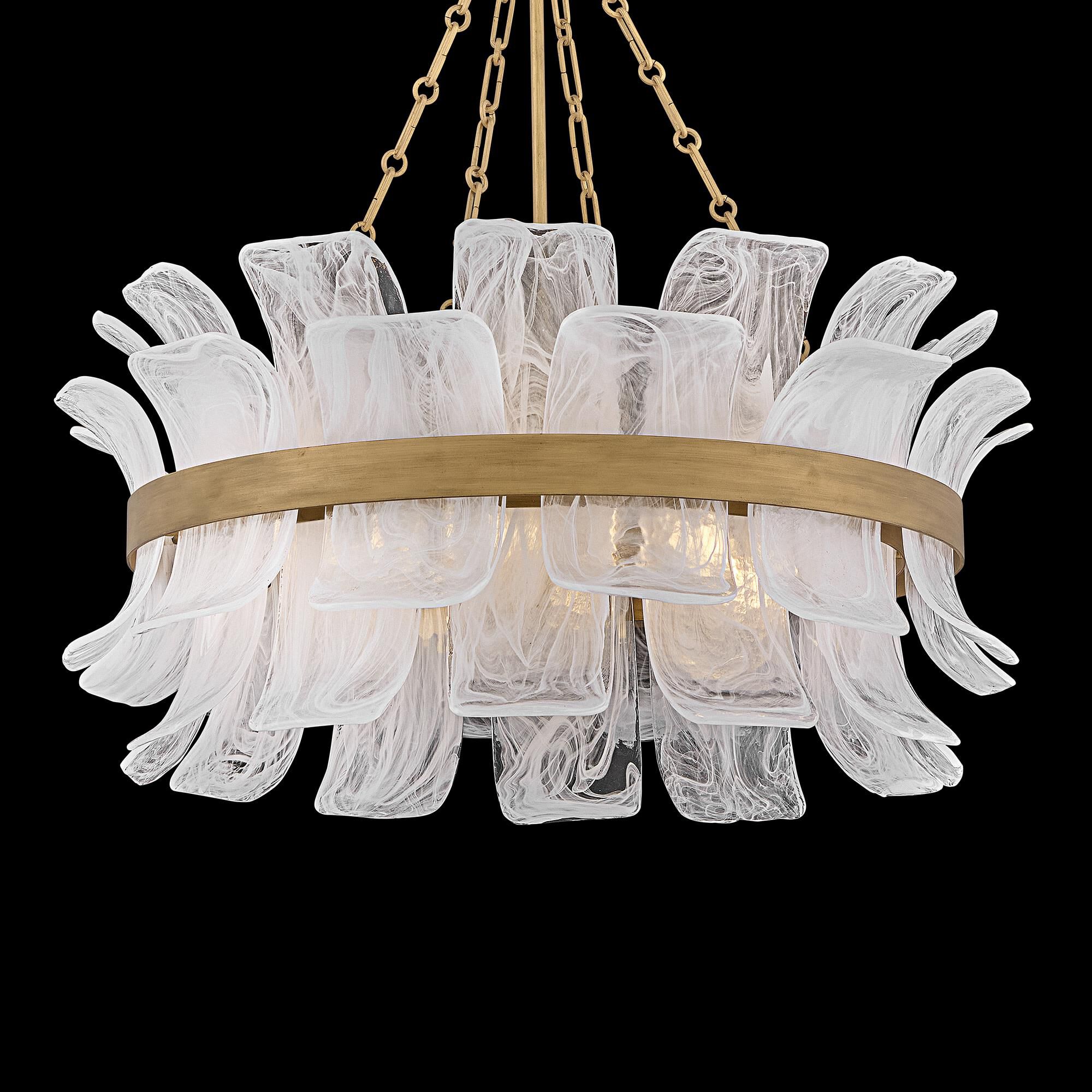 Fleur 34 Inch Chandelier,