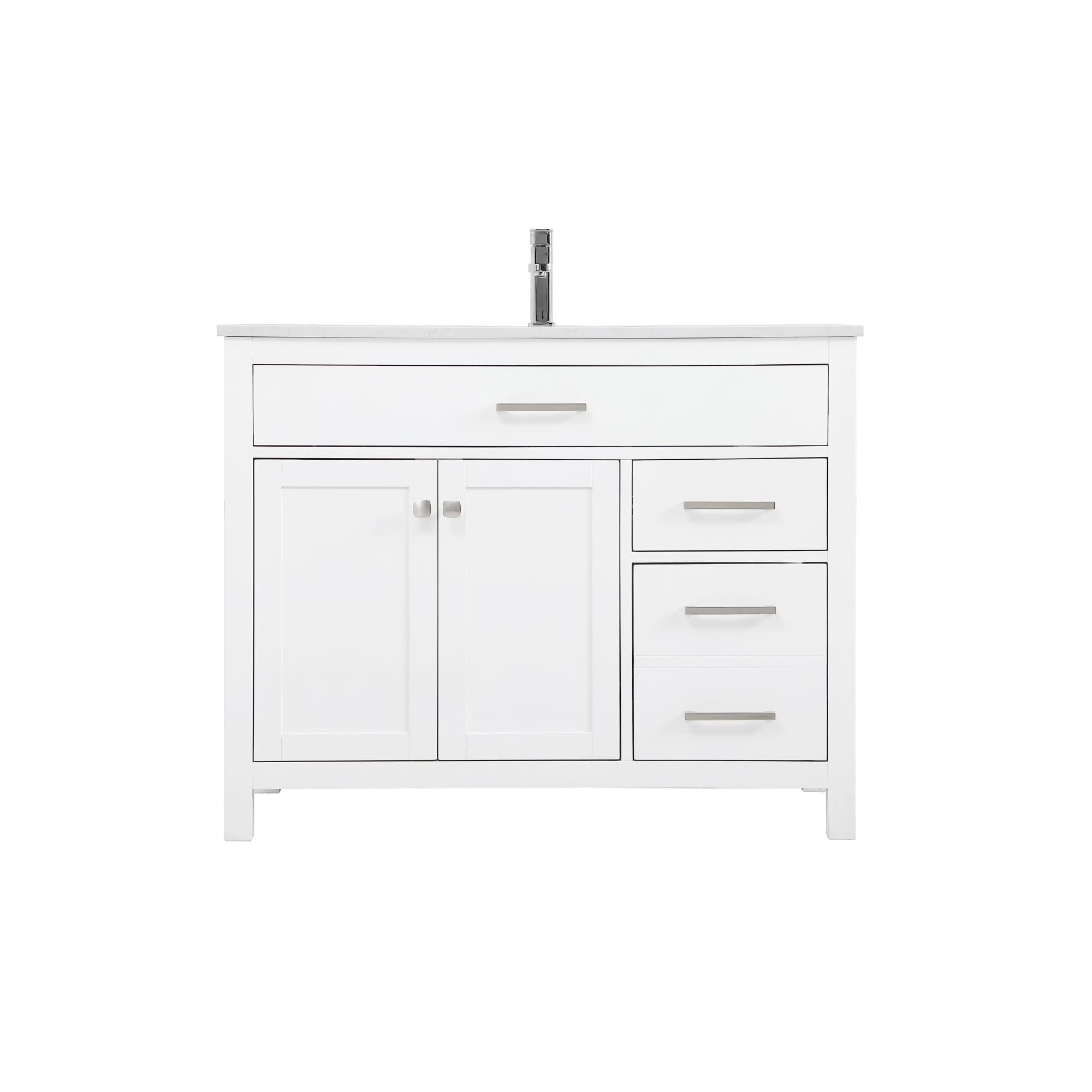 Lewis 42 Inch Bath Vanity by Elegant Decor
