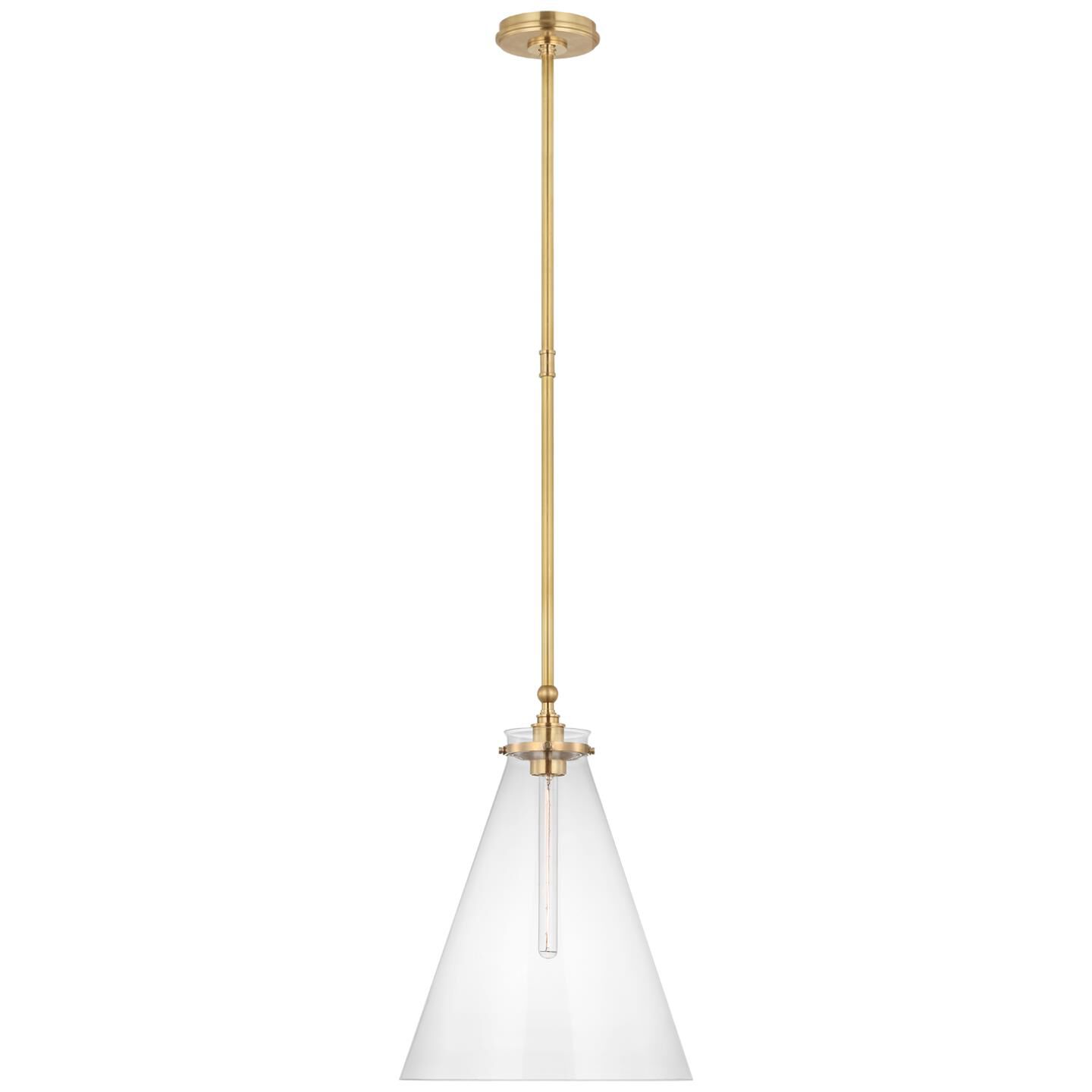 Shown in Antique-Burnished Brass finish