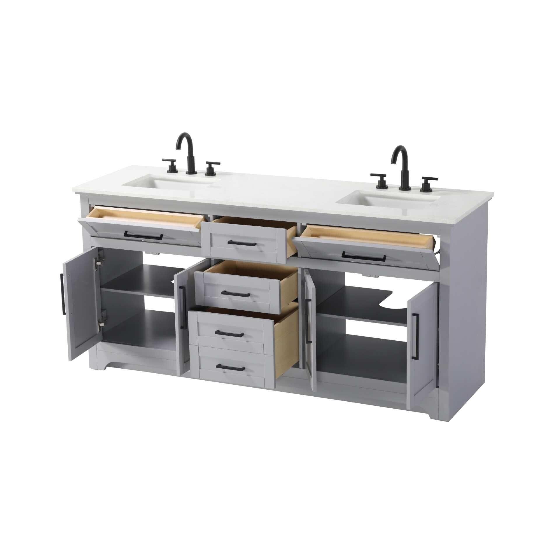 Remington 72 Inch Bath Vanity by Elegant Decor