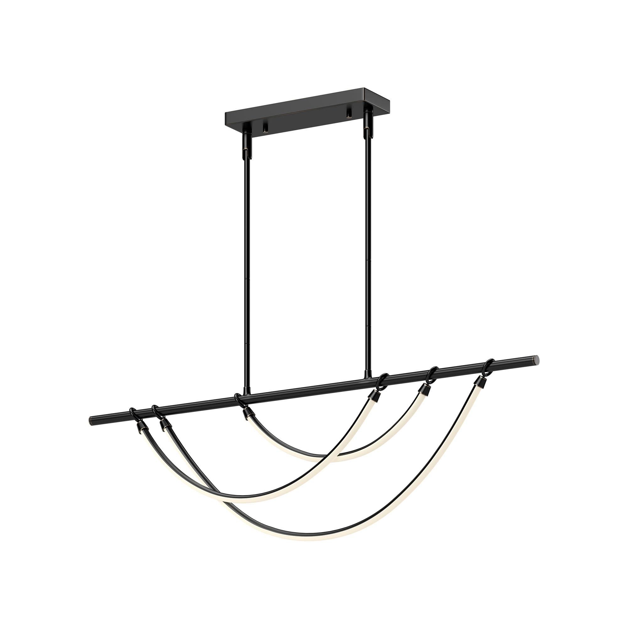 Ryan Pauly Aryas 48 Inch Linear Suspension Light by Alora Lighting