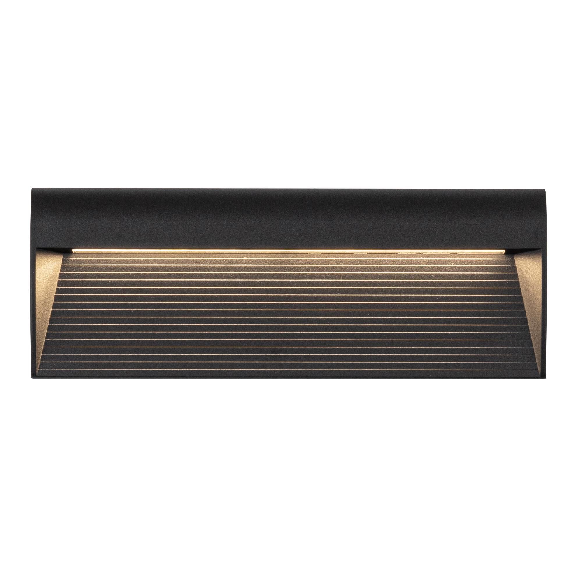 Shown in Black finish and Clear glass