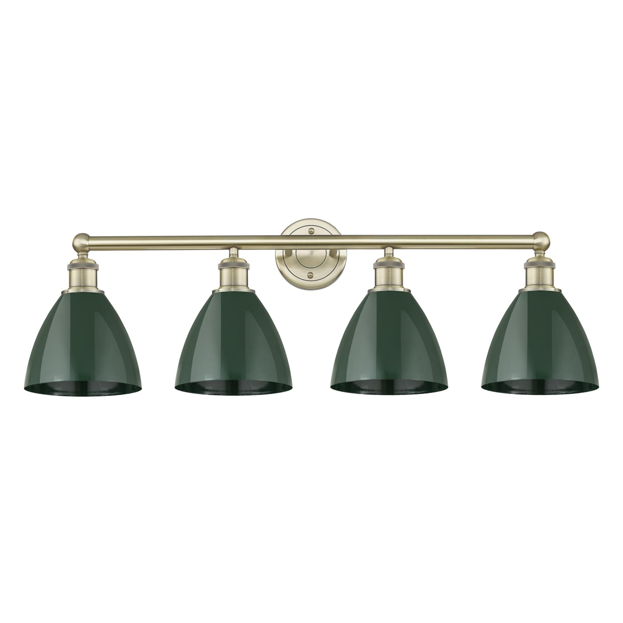 Bruno Marashlian Plymouth Dome 34 Inch 4 Light Bath Vanity Light by Innovations Lighting