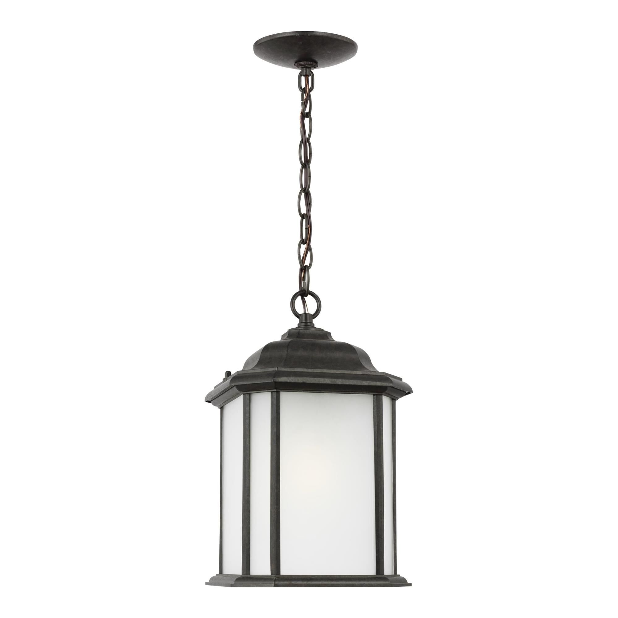 Shown in Oxford Bronze finish and Satin Etched glass