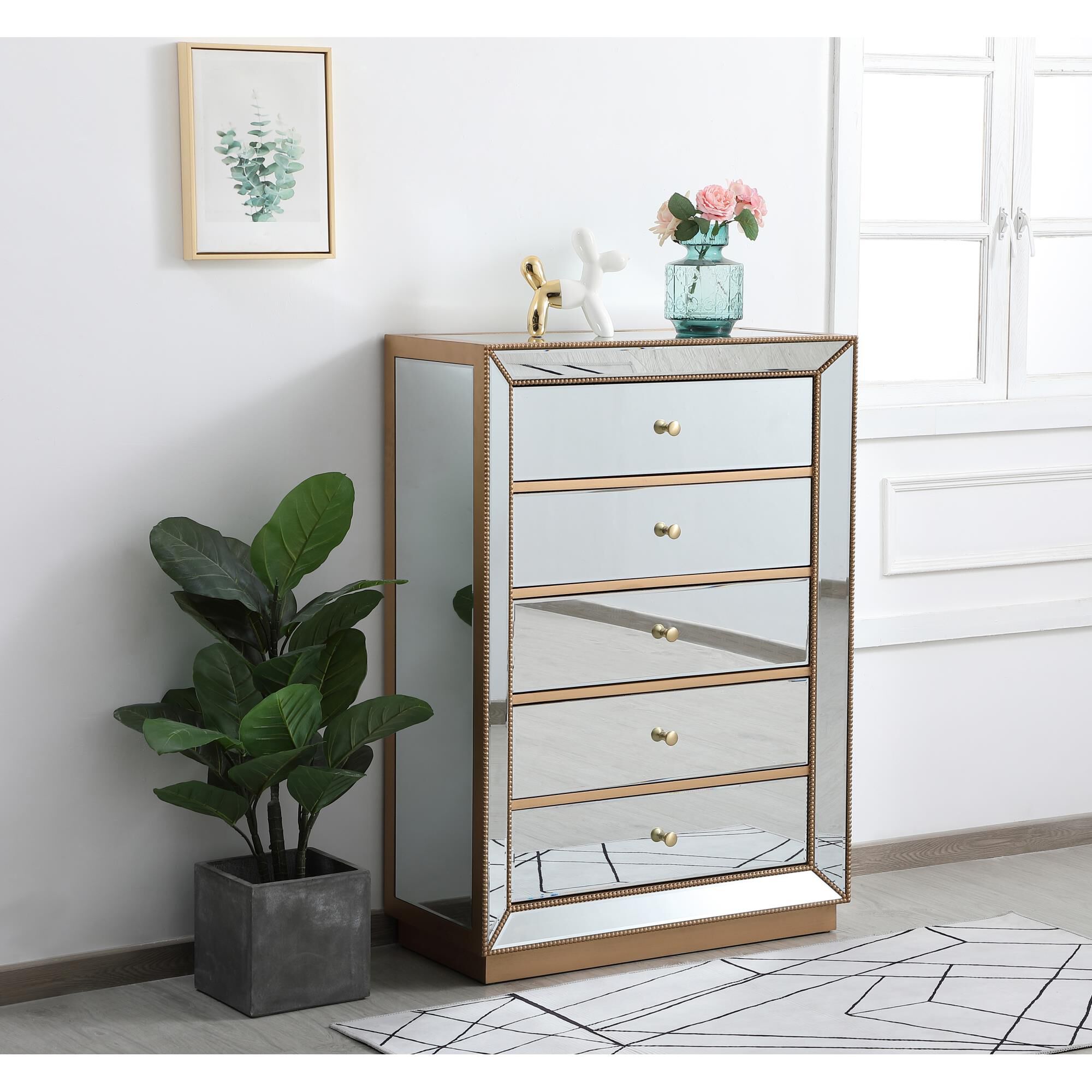 Remi Dresser by Elegant Decor
