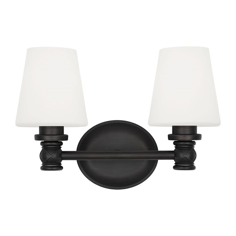 Sean Lavin Xavierre 14 Inch 2 Light Bath Vanity Light by Visual Comfort Studio