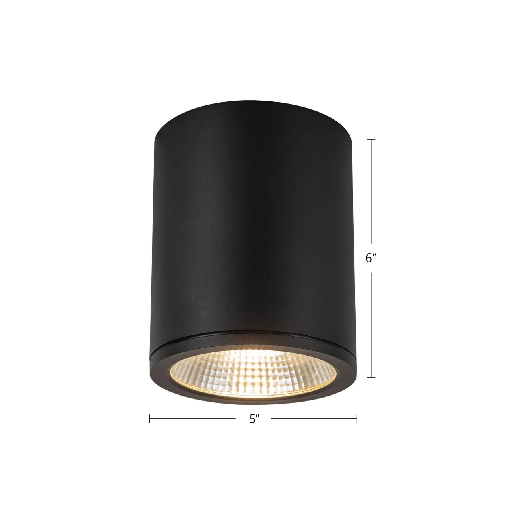 Nordic 6 Inch Outdoor Flush Mount by Kuzco Lighting
