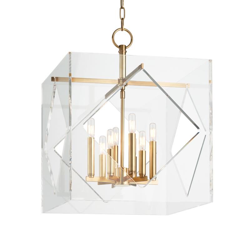 Travis 20 Inch Cage Pendant by Hudson Valley Lighting