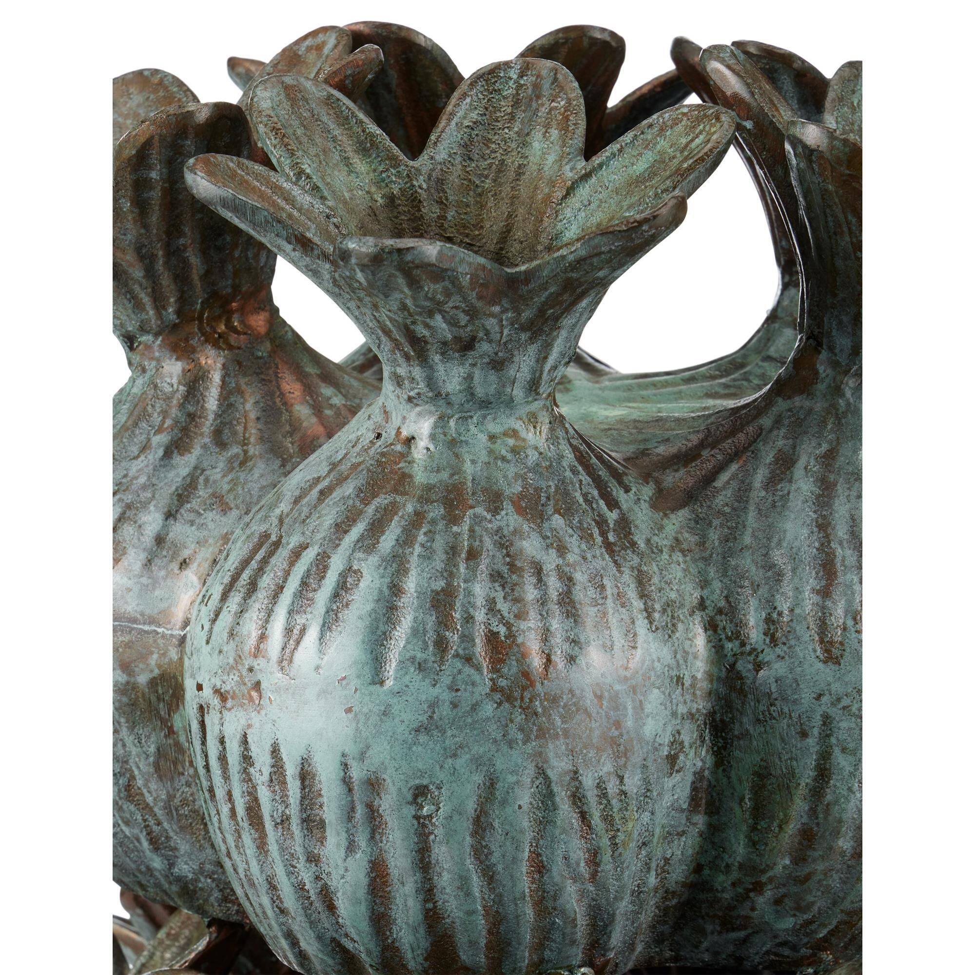 Shown in Verdigris finish
