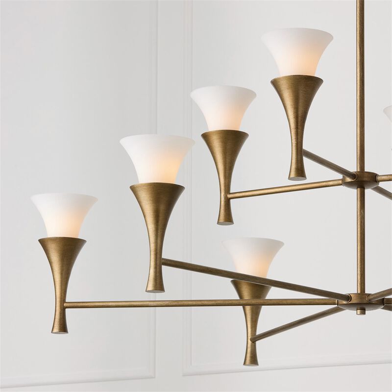 Nola 48 Inch Chandelier by Capital Lighting Fixture Company
