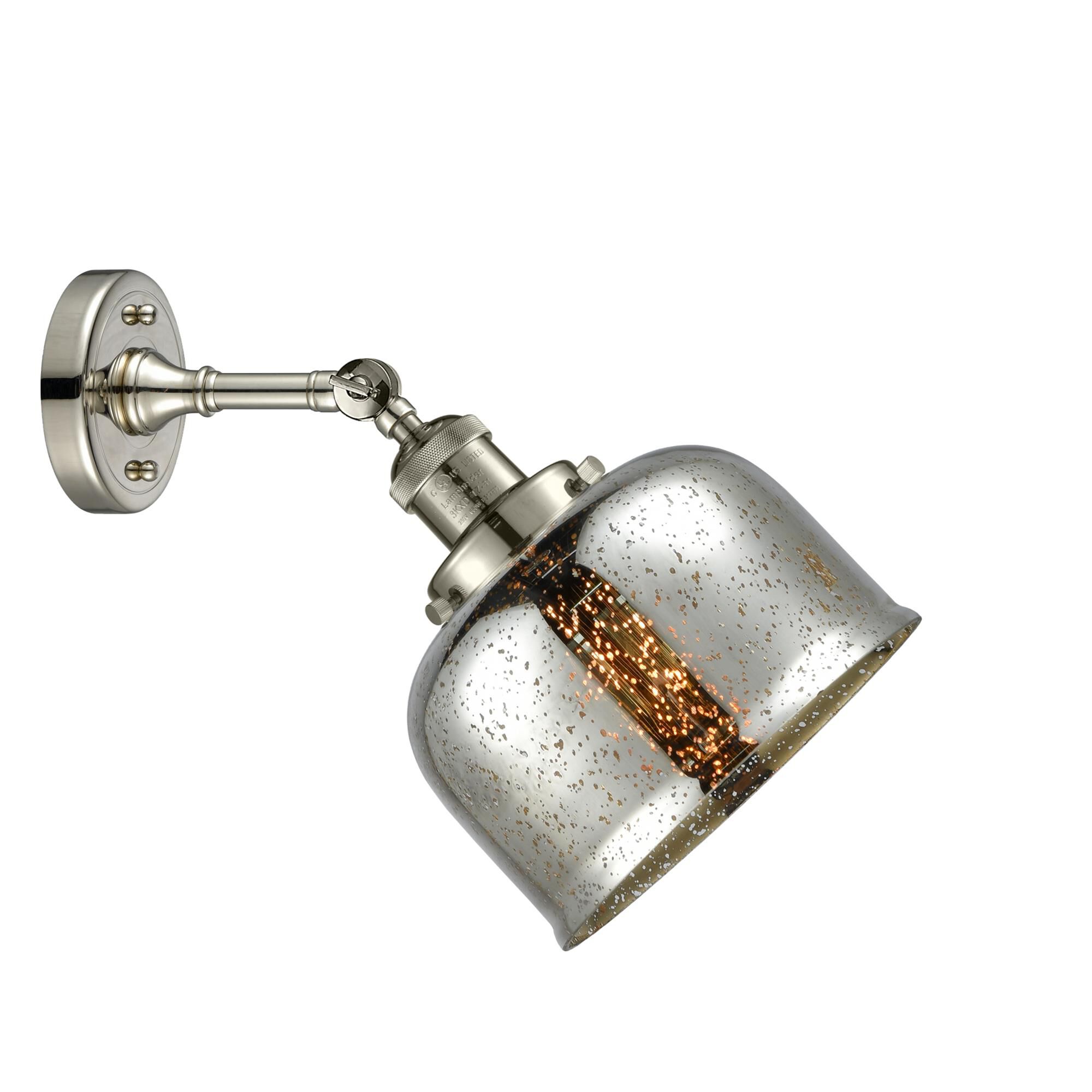 Bruno Marashlian Large Bell 12 Inch Wall Sconce by Innovations Lighting