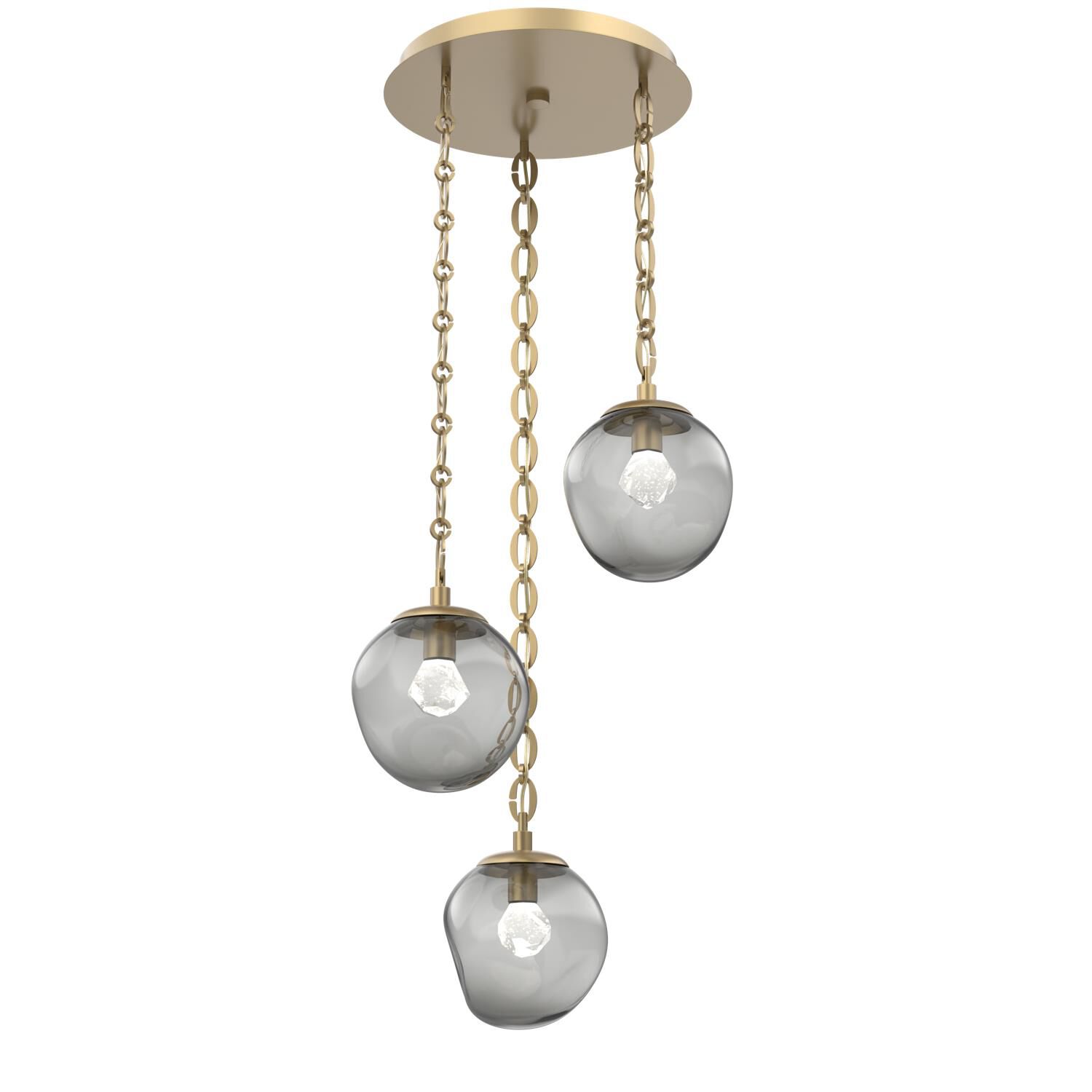 Levi Wilson Aster Led 22 Inch Multi Light Pendant by Hammerton Studio